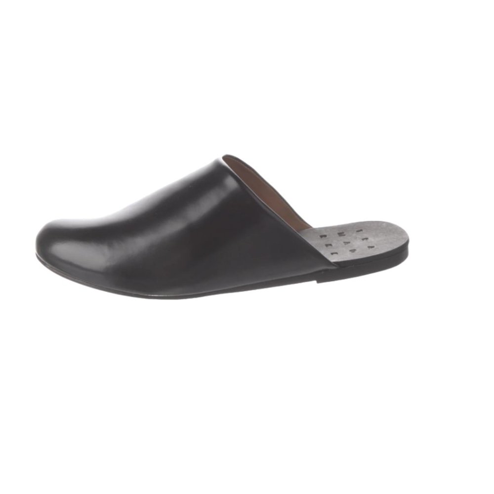 Elegant Black Slip-On Mules